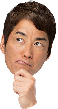 長嶋一茂さんの顔(何かを悩んでいる顔)