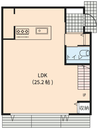 1階 - 間取り図