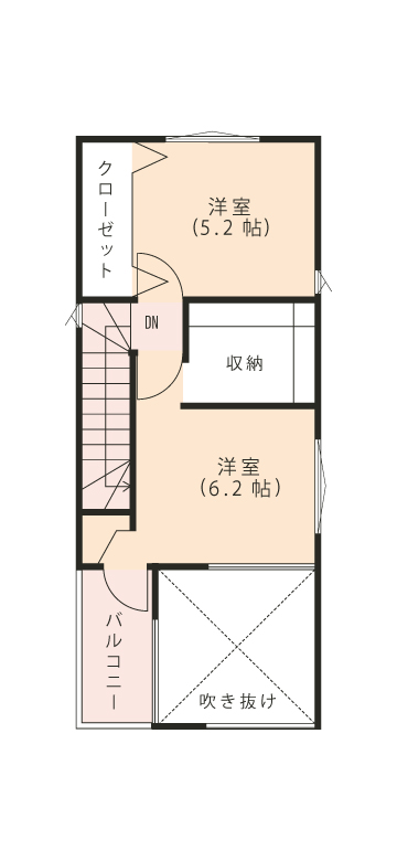3階 - 間取り図